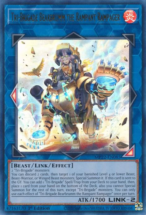 Tri-Brigade Bearbrumm the Rampant Rampager