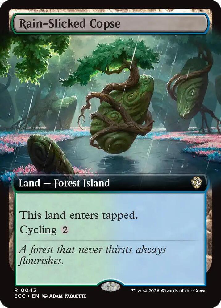 Rain-Slicked Copse (Extended Art)