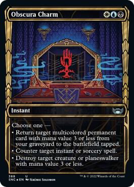 Obscura Charm (Gilded Foil)