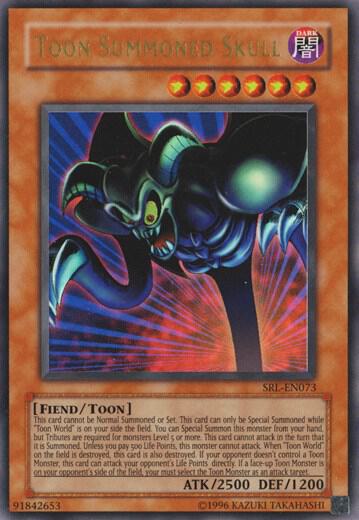 Toon Summoned Skull