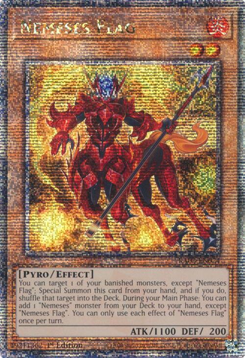 Nemeses Flag (Quarter Century Secret Rare)