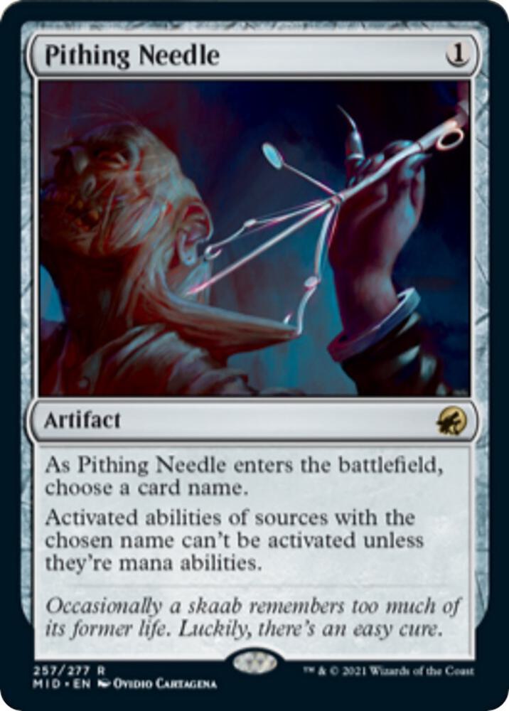 Pithing Needle