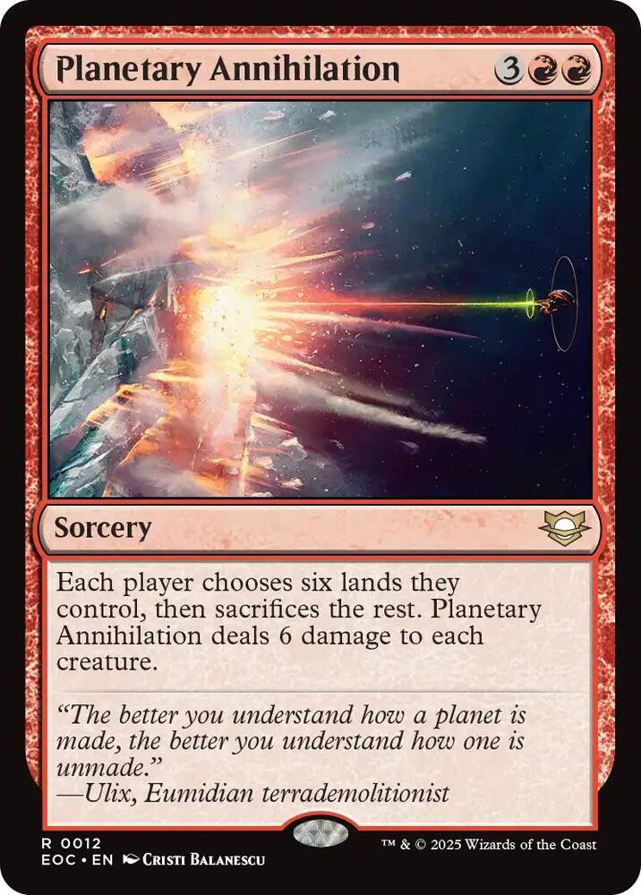 Planetary Annihilation