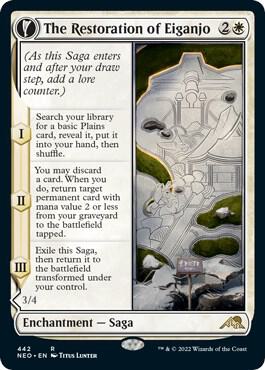 The Restoration of Eiganjo (Extended Art)