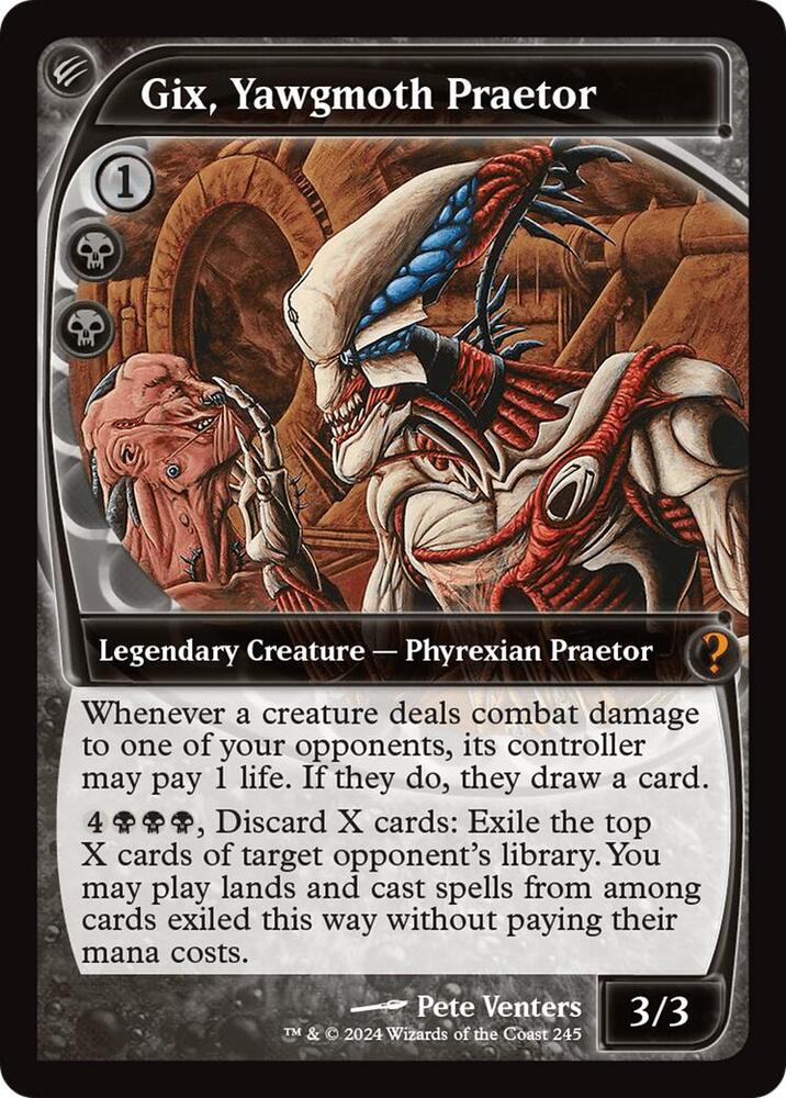 Gix, Yawgmoth Praetor (Future Sight)