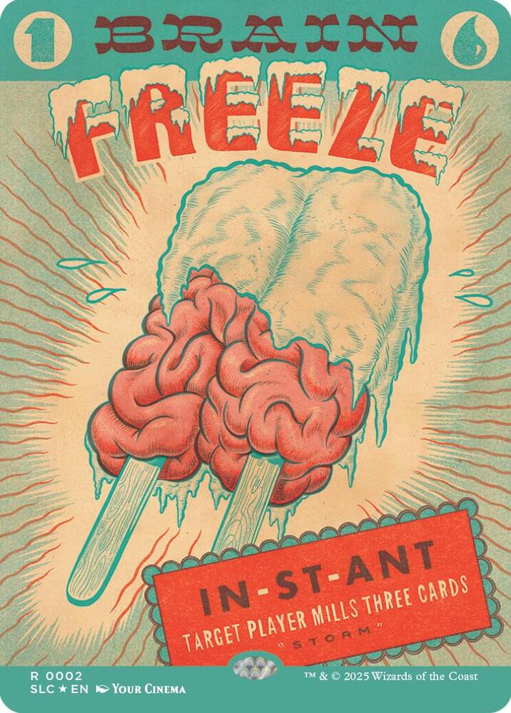 Brain Freeze (Halo Foil)