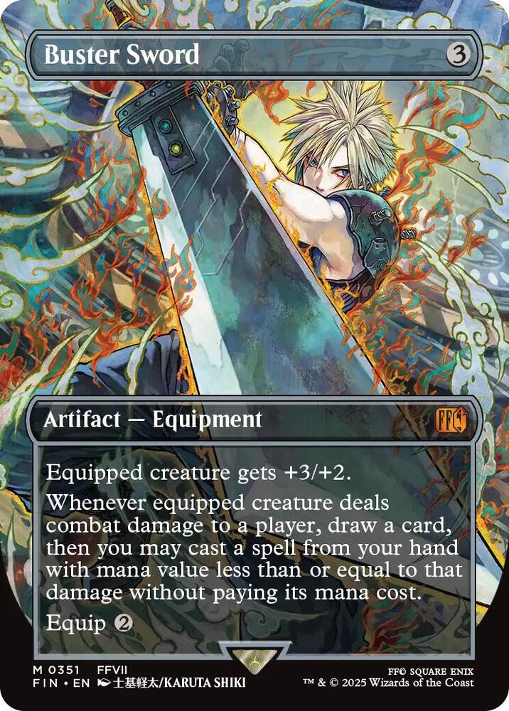 Buster Sword (Borderless)
