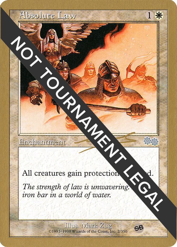 Absolute Law - 2000 Nicolas Labarre (USG) (SB)