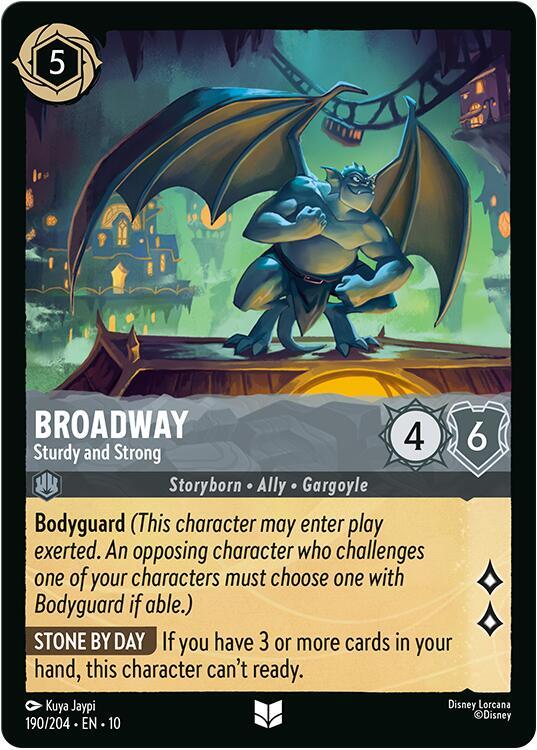 Broadway - Sturdy and Strong