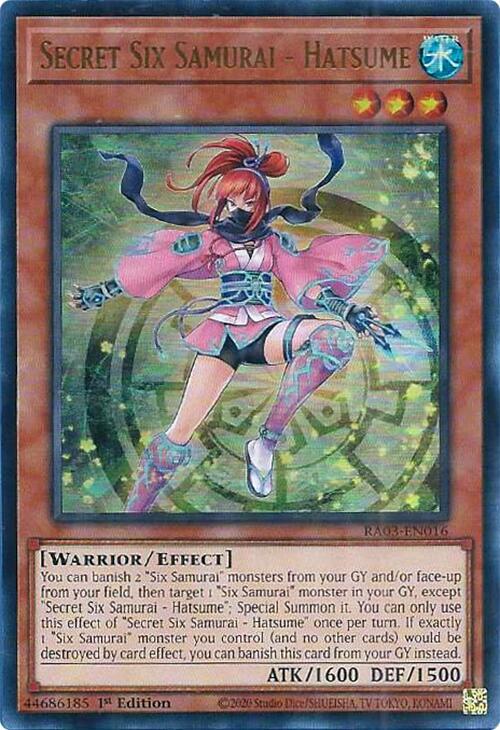 Secret Six Samurai - Hatsume (UR)