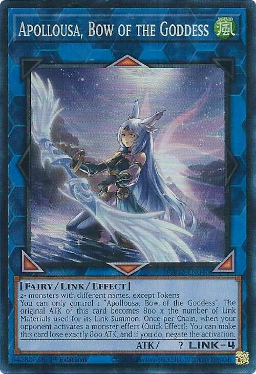 Apollousa, Bow of the Goddess (Alternate Art) (PCR)