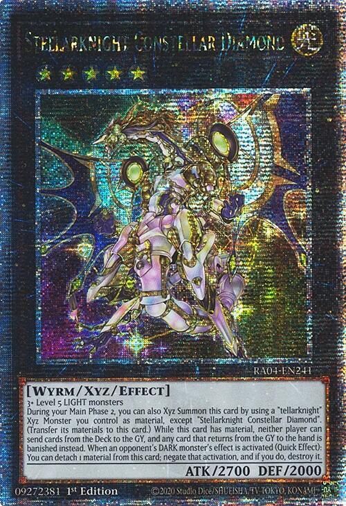 Stellarknight Constellar Diamond (Quarter Century Secret Rare)