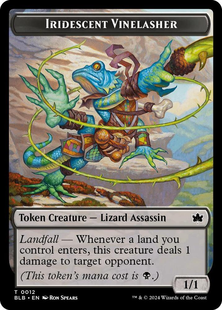 Iridescent Vinelasher Token