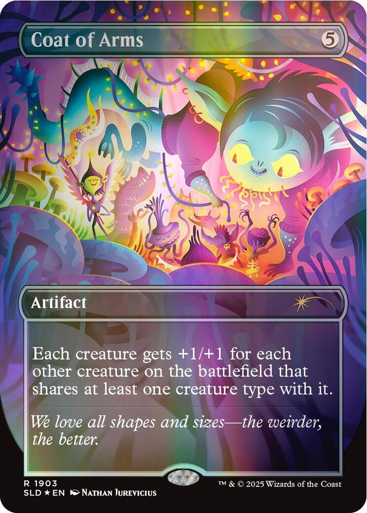 Coat of Arms (Double Rainbow Foil)