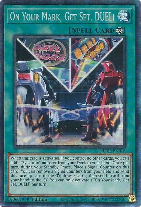 On Your Mark, Get Set, DUEL! (CR)