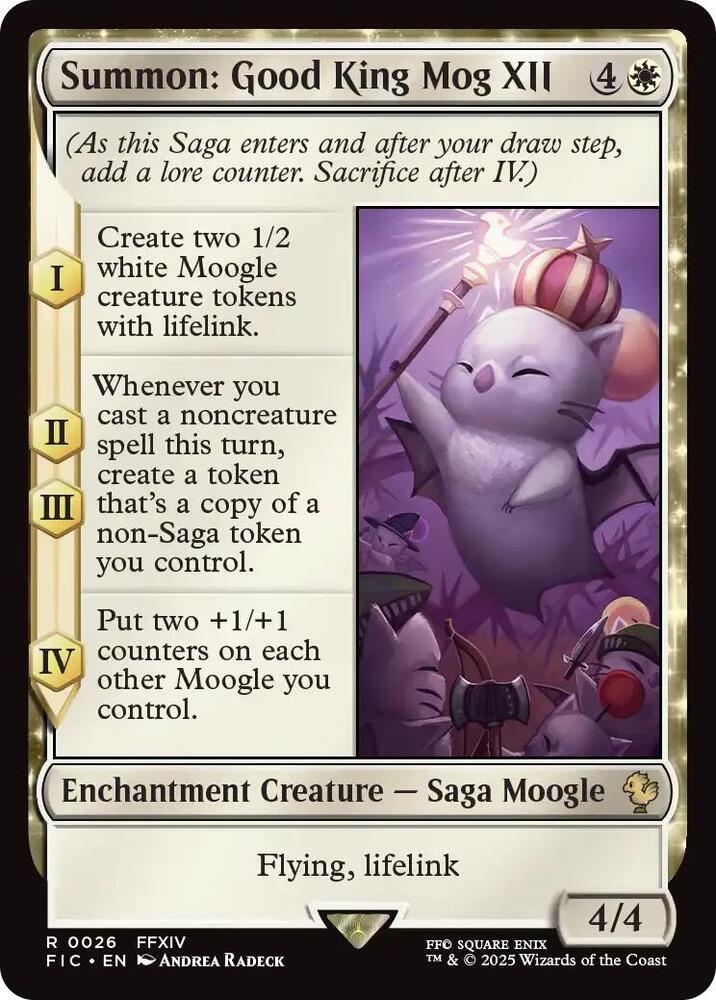 Summon: Good King Mog XII (Surge Foil)