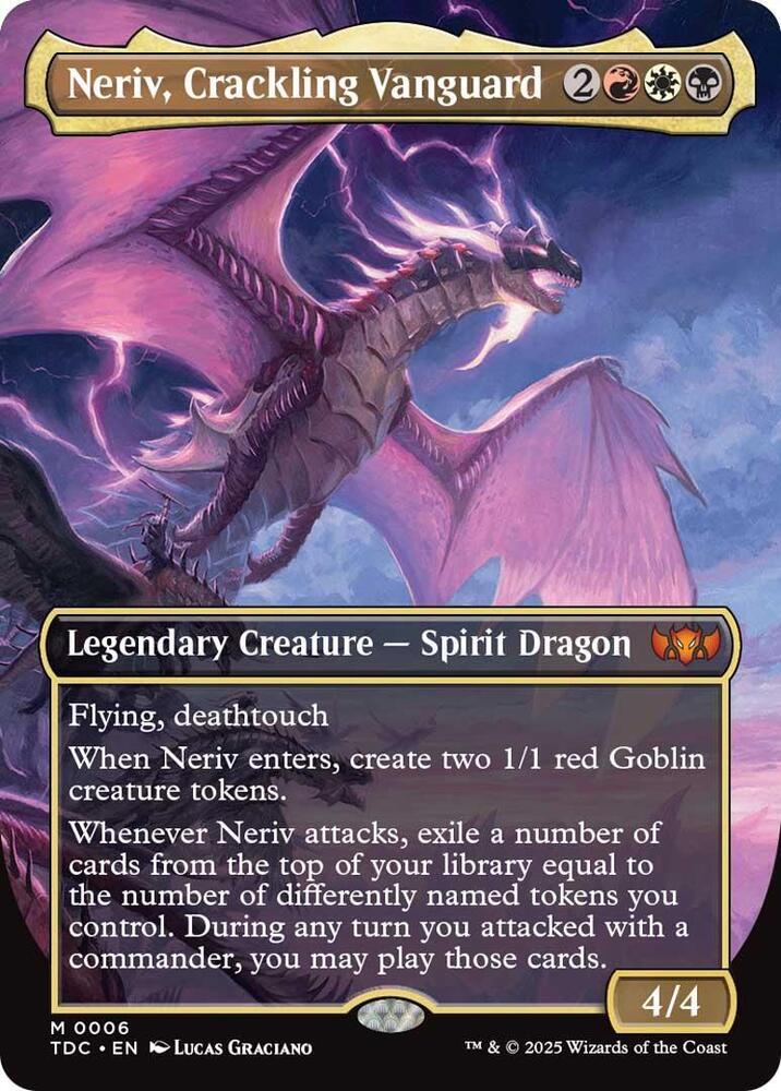 Neriv, Crackling Vanguard (Borderless)