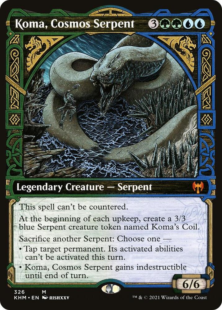 Koma, Cosmos Serpent (Showcase)