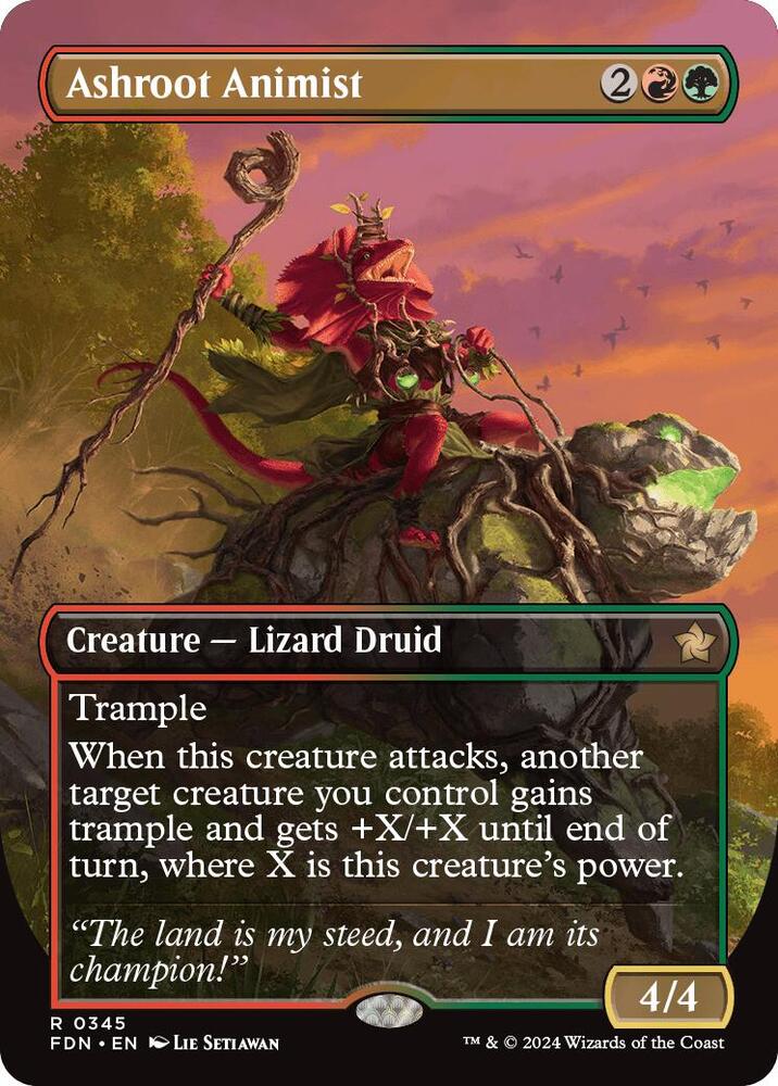 Ashroot Animist (Borderless)
