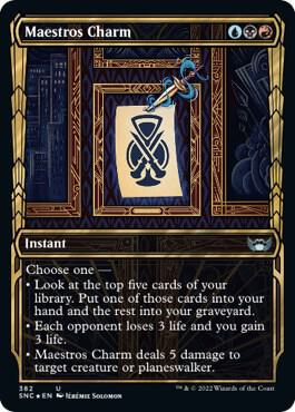 Maestros Charm (Gilded Foil)
