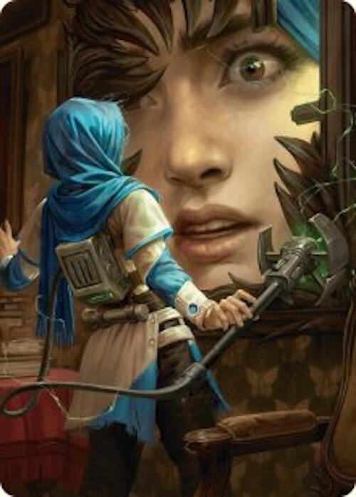 Reality Is Mine to Control Art Card