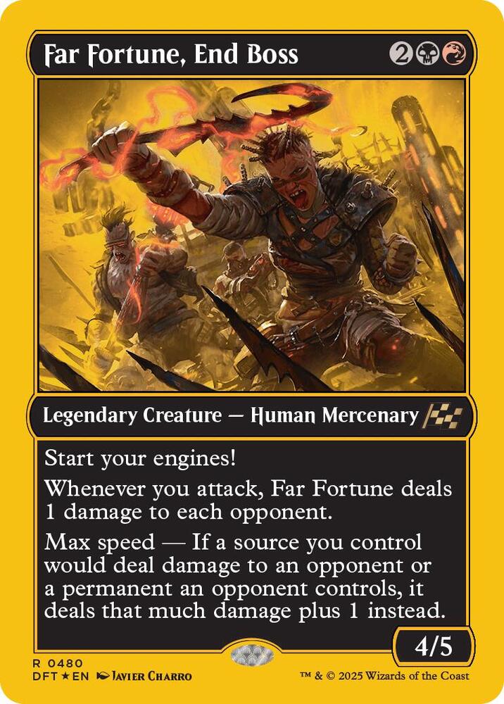 Far Fortune, End Boss (First-Place Foil)