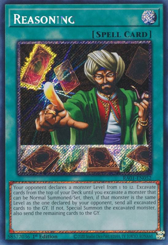 Reasoning (Platinum Secret Rare)