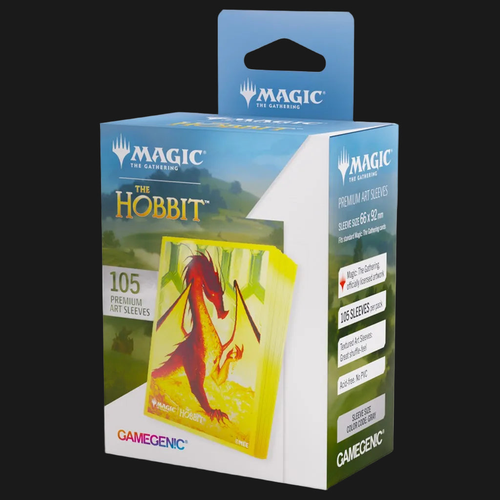 Gamegenic - Magic: The Gathering The Hobbit Premium Art Sleeves - Smaug the Golden