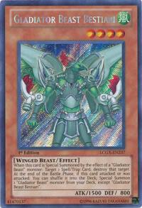 Gladiator Beast Bestiari