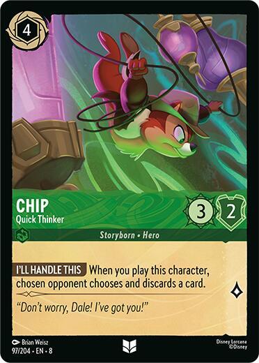 Chip - Quick Thinker