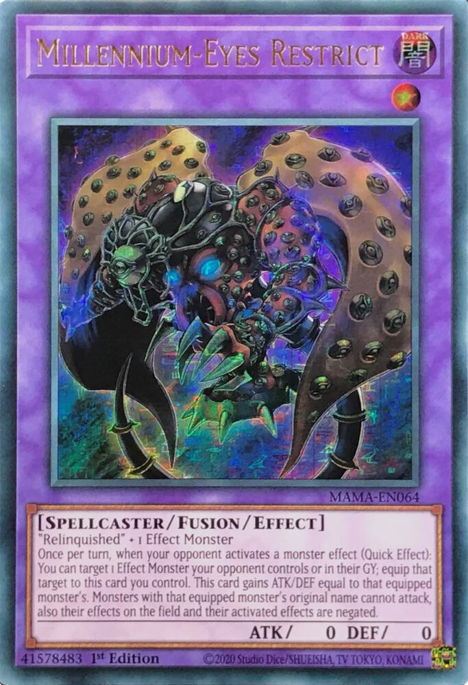 Millennium-Eyes Restrict (Ultra Pharaoh's Rare)