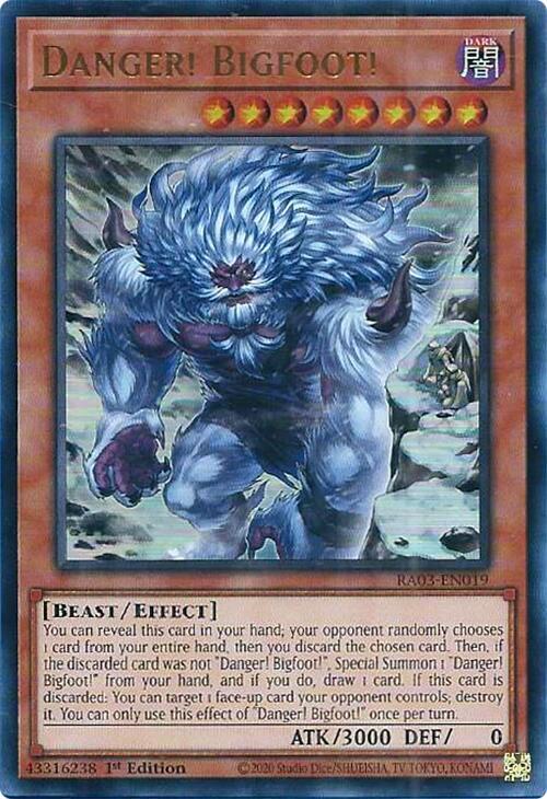 Danger! Bigfoot! (Alternate Art) (UR)