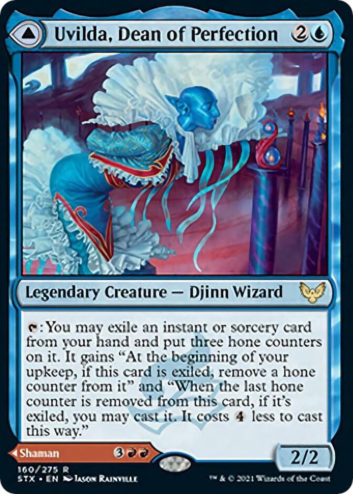 Uvilda, Dean of Perfection