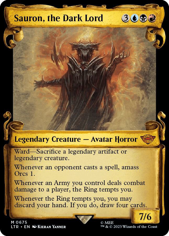 Sauron, the Dark Lord (Showcase Scrolls)