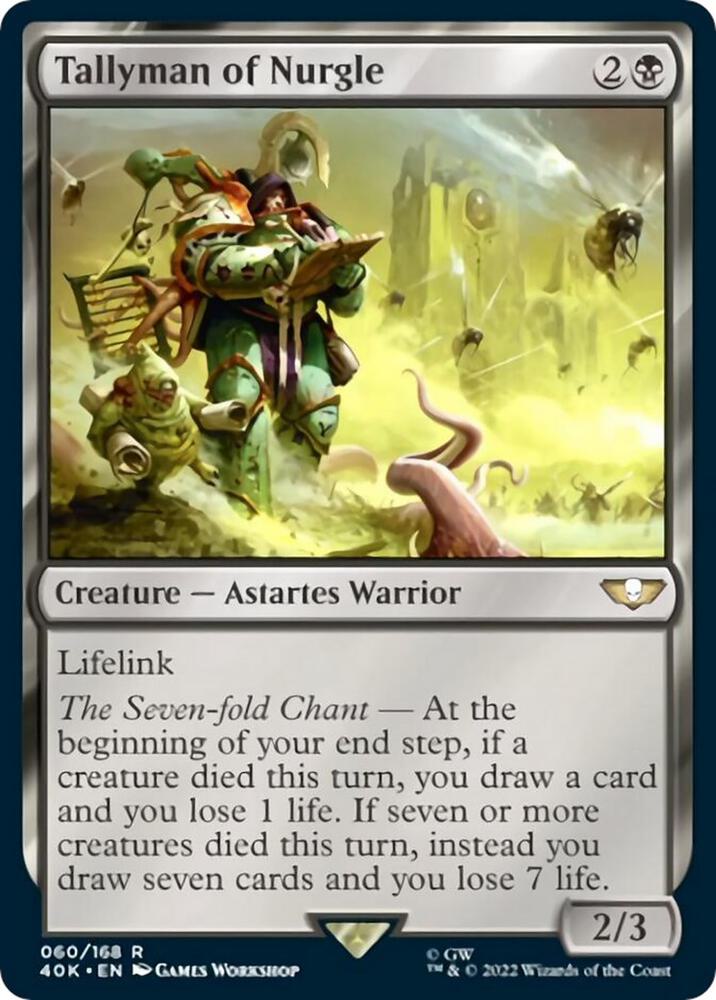 Tallyman of Nurgle (Surge Foil)