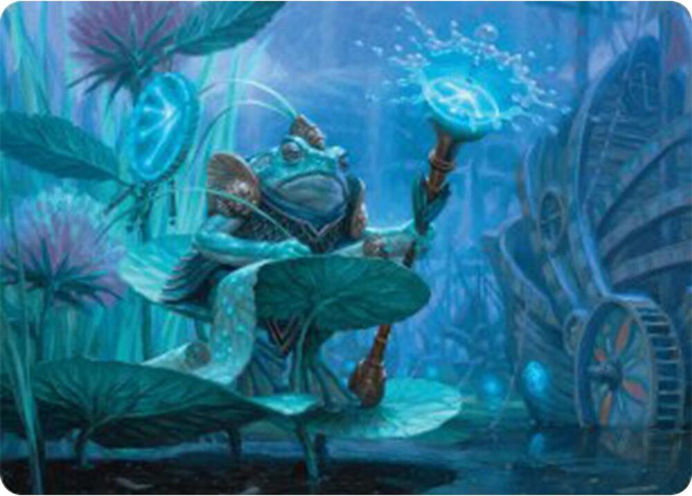 Dour Port-Mage Art Card