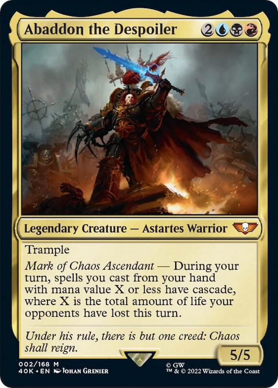 Abaddon the Despoiler (Surge Foil)