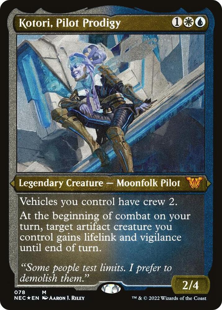 Kotori, Pilot Prodigy (Display Commander) - Thick Stock