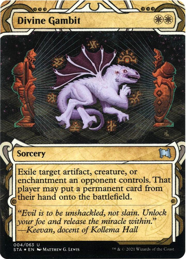 Divine Gambit (Foil Etched)