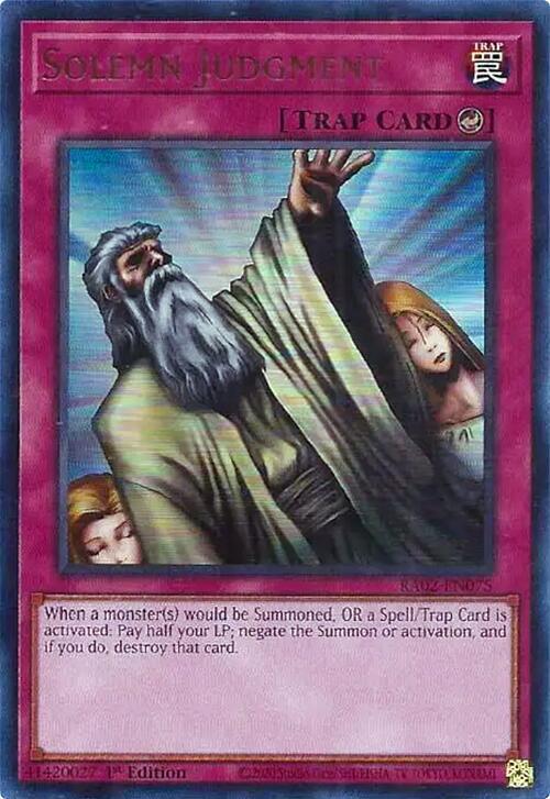 Solemn Judgment (UR)
