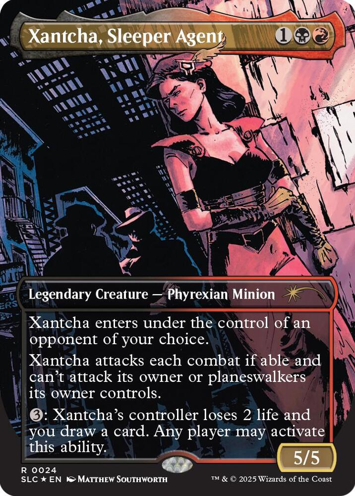 Xantcha, Sleeper Agent (Halo Foil)