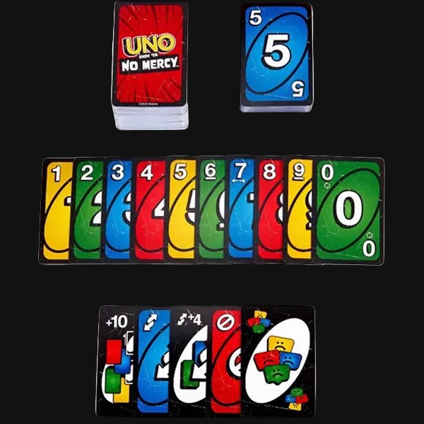 Uno Show ’Em No Mercy Card Game