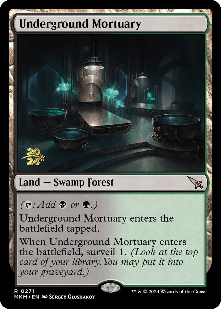 Underground Mortuary