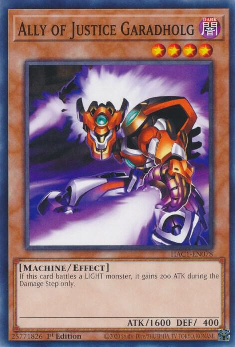 Ally of Justice Garadholg