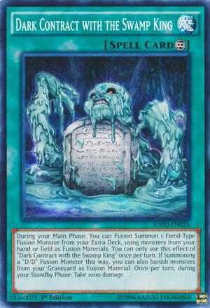 Dark Contract with the Swamp King