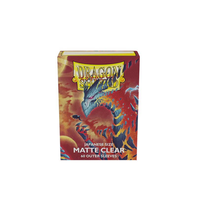 Dragon Shield - Japanese Size Outer Sleeves Matte Clear