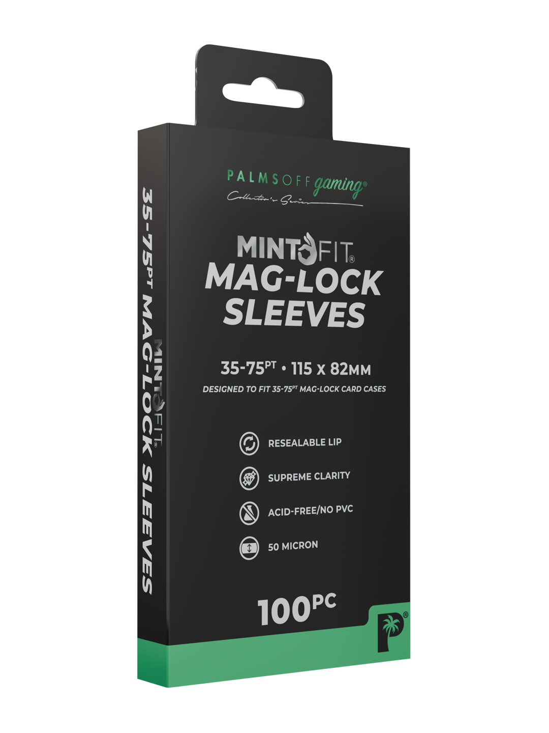 MintFit Mag-Lock Card Case Sleeves (35pt-75pt)