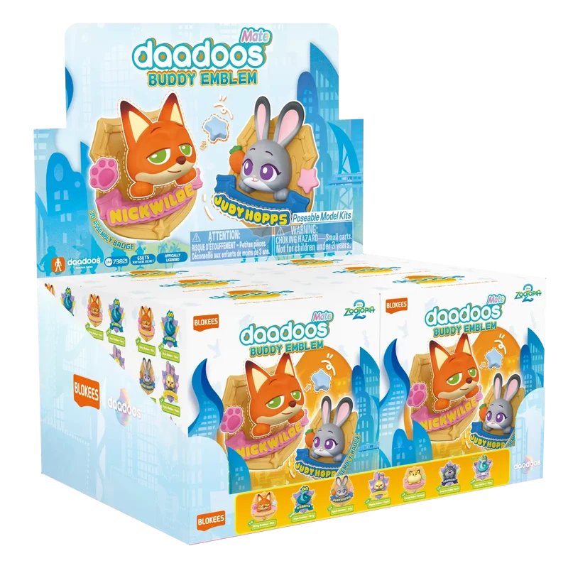 Zootopia - Daadoos Mate Series Buddy Emblem Blind Box