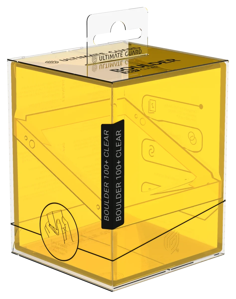 Ultimate Guard - Boulder 100+ Clear Deck Box