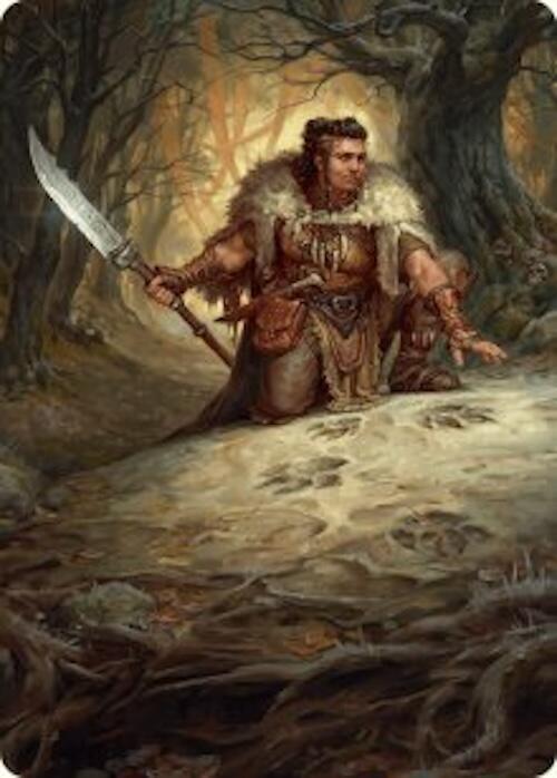 Tireless Tracker Art Card